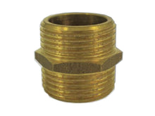 Saninstal Dubbele nippel MM 3/8" messing