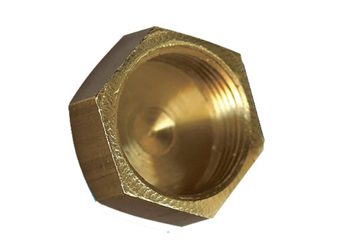 Saninstal Hoed F 3/8" messing