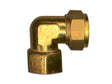 Saninstal Coude bicône F 3/8" x 10mm laiton