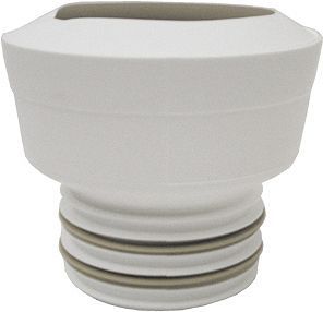 Universeel geribd potstuk 100MM 100-110 MKS2