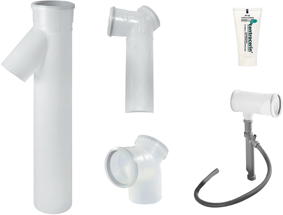 Cascade set voor 2 ketels naast elkaar Pp 200MM ubbink