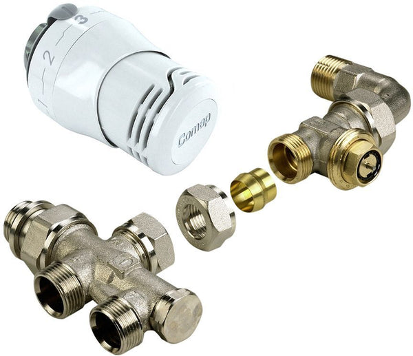 2-PIJPSCOMBINATIE Thermostaat Comap vloer+bocht 1/2-M22