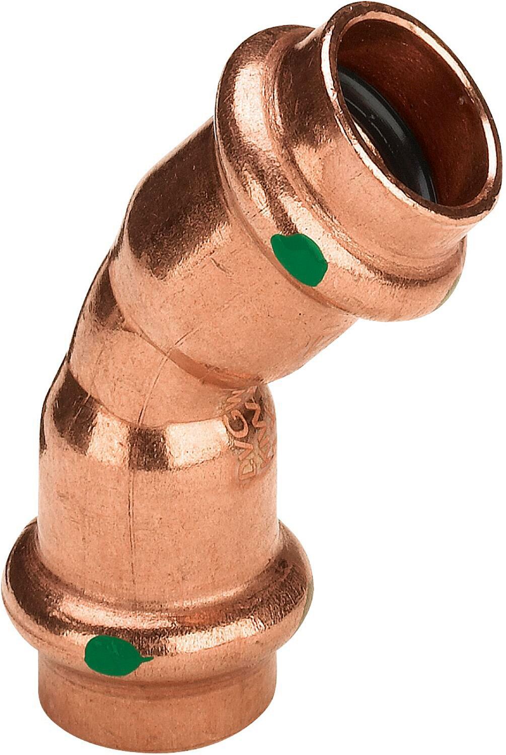 Elleboog 45°FF 54MM profipress Viega