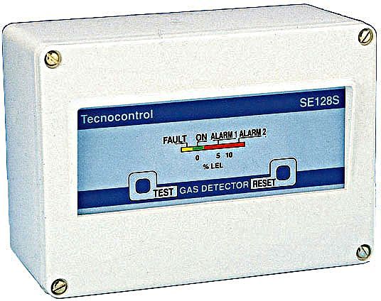 Gasdetector voor 1 voeler/sonde