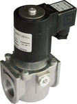 Gasmagneetklep met automatische terugstelling tempolec 5/4"