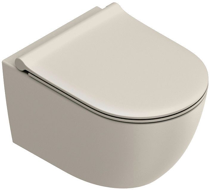 HANGWC SFERA 50 ORIGINAL CATALANO CATAGLAZE+ VERBORGEN BEVESTIGING SILENTECH SABBIA SATINATO