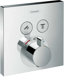 SET DE FINITION THERMOSTAT+2ROBINET D'ARRET SELECT HG CHROME