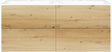 SOUS MEUBLE COFFEE 4 TIROIRS 140 DUO CHENE DECOR URBAN +DOUBLE LAVABO PORCELAINE BLANC