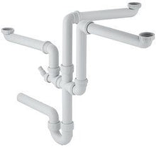 Sifon spoeltafel Geberit 6/4"-40MM 3BAK