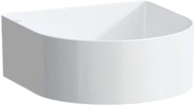 VASQUE A POSER SONAR LAUFEN 34X34 SANS TROU ROBINET/TR-PLEIN CLEAN COAT BLANC