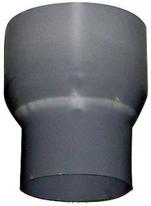 PVC CONCENTR. REDUCTIE 75-80MM MF GRIJS