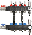 Collectorset kunststof compleet vloerverwarming d-floor 6 kringen 3/4" EK