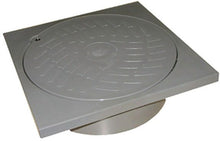 GEHECHT DEKSEL MET KADER NICOLL     250MM GRIJS
