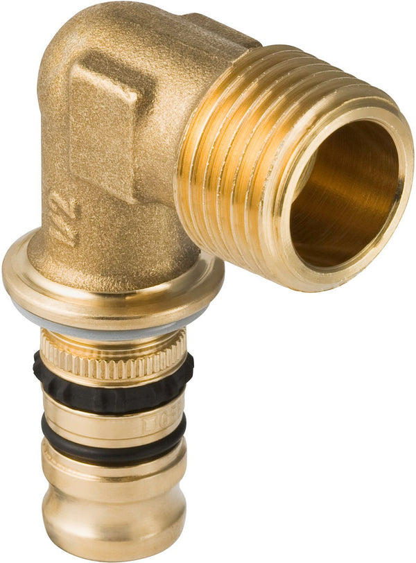 Elleboog 26MM-3/4"M Mepla Geberit
