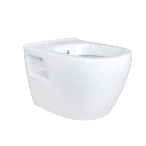 Belvit hangend wand-douchetoilet met taharet-bidetfunctie toilet van sanitairkeramiek diepspoel - Wit, douche-wcs — SKU MB-15781-19308, EAN 5404024106789