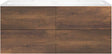ONDERBOUW COFFEE 4 LADES 140 DUO EIK.DEC.ROEST +DUBBELE WASTAFEL KUNSTMARMER MAT WIT