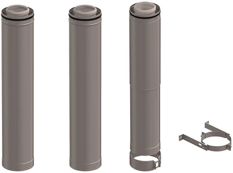 Kit verdiepingsniveau clv pp/galva zonder ketel 160/250 ubbink