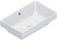 HALFINBOUW LAVABO ZERO CATALANO CATALGLAZE+ 60X37CM ZONDER KRAANVLAK WIT