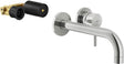MITIGEUR LAVABO MURAL LIVE NOBILI 200MM INOX