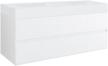 Onderbouw 2LADES voor tablet puro 2 lavabos tenso 140CM wit