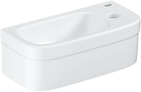 Handenwasser bau Grohe 18-37CM +kraangat wit