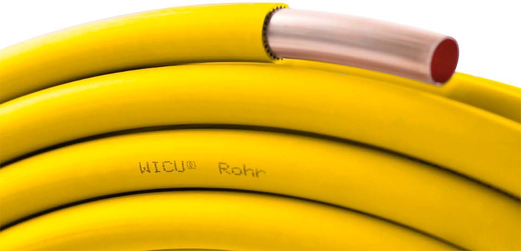 Wicu buis Geel 15-1MM rol 50M