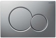 PLAQUE DE COMMANDE 2 TOUCHES SIGMA01 CHROME-MAT