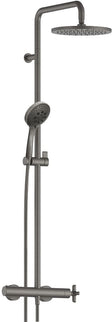 Douchezuil+thermostaat icona classic 24CM fantini mat gun metal pvd