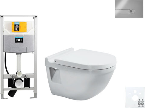 WALLFIX OLI HANGWC STARCK 3 DURAVIT IPLATE MAT CHROOM