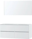 Meubel Molto poederwit 140 Solid spiegel