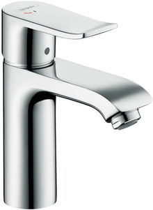MITIGEUR LAVABO METRIS 110 HANSGROHE COLDSTART VIDAGE AUTOMATIQUE CHROME
