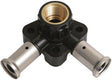 Dubbele kulas 16-1/2"F-16MM kunststof pers Henco