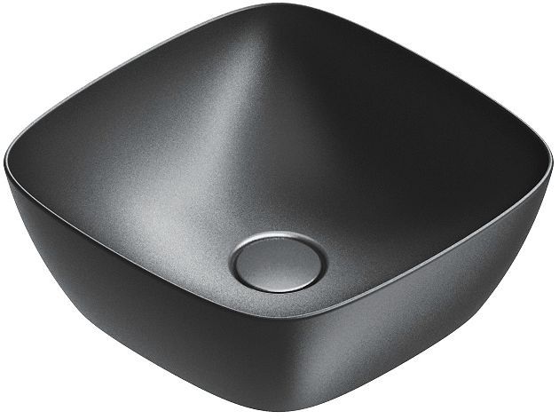 OPBOUW LAVABO ALVEA CATALANO CATAGLAZE+ 40X40CM MAT ZWART