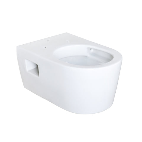 Hansgrohe EluPura Original S Hang-wc AquaChannel Flush EcoSmart wit glanzend