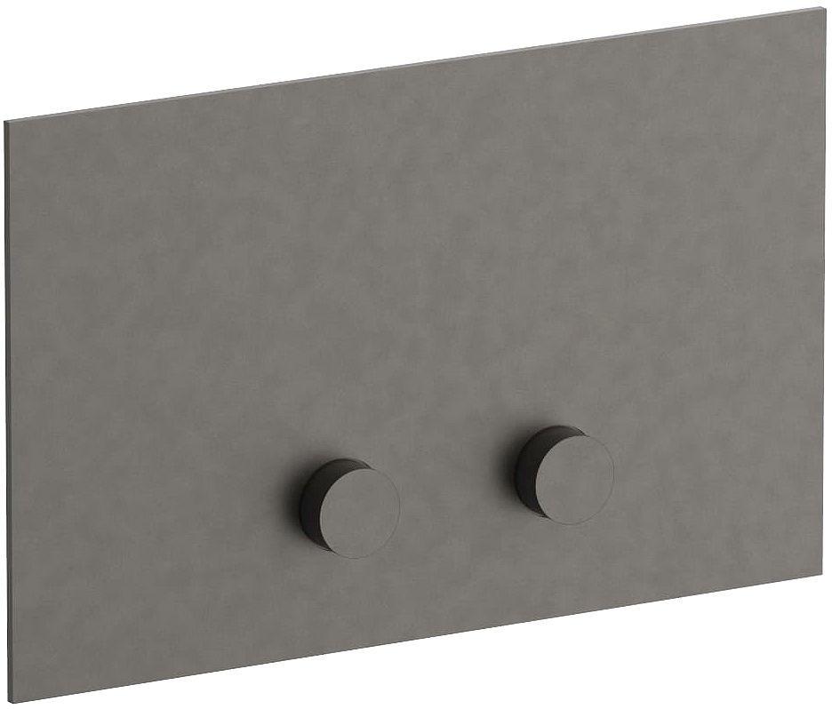 Duwplaat 2-TOETS voor Geberit SIGMA8 SIGMA12 icona classic fantini mat gun metal pvd