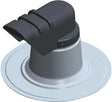 Kabel- en leidingdakdoorvoerpan Solar voor plat dak 110MM ubbink