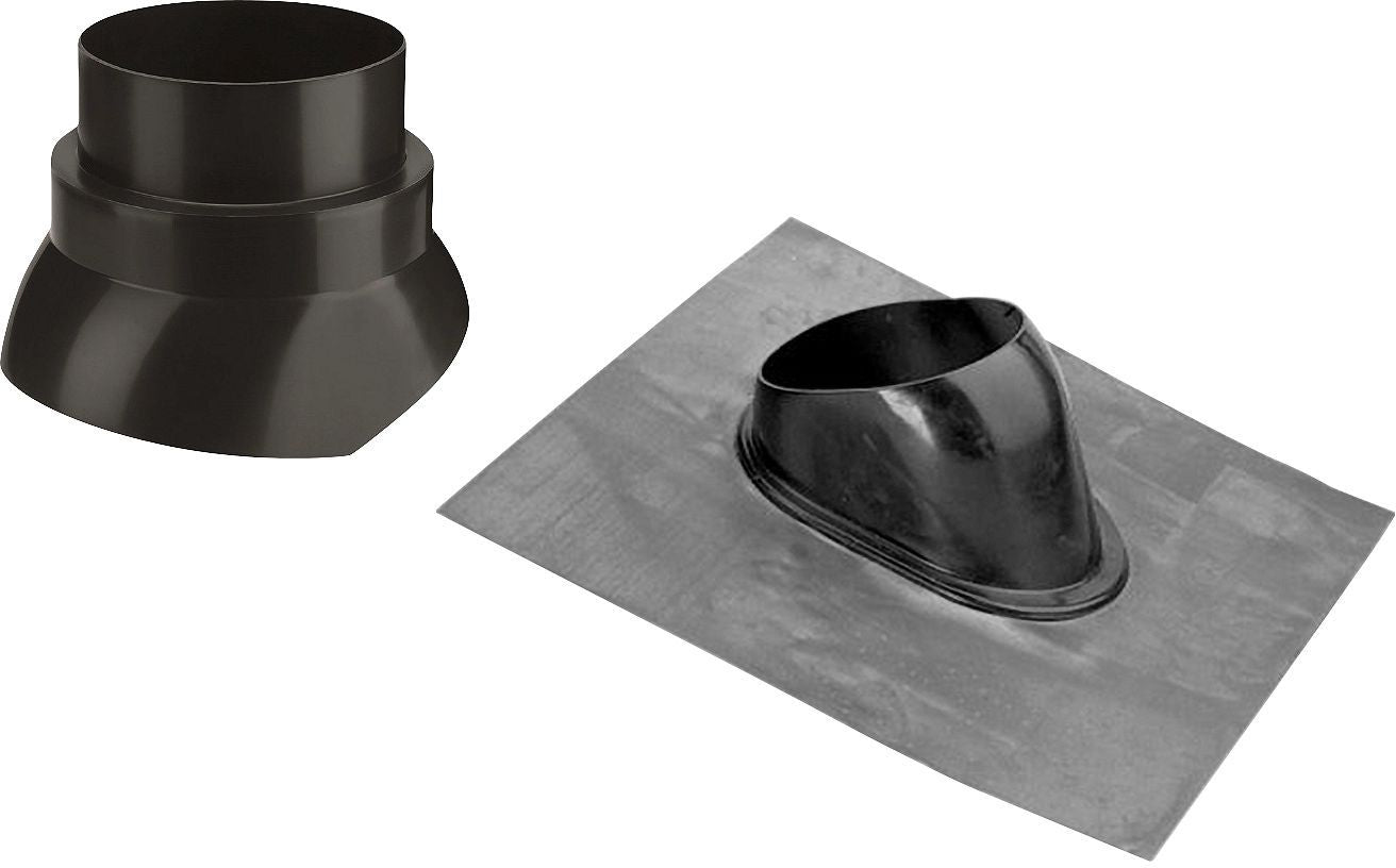 Loodslab+glijschaal ventilatie 150MM 25-45°