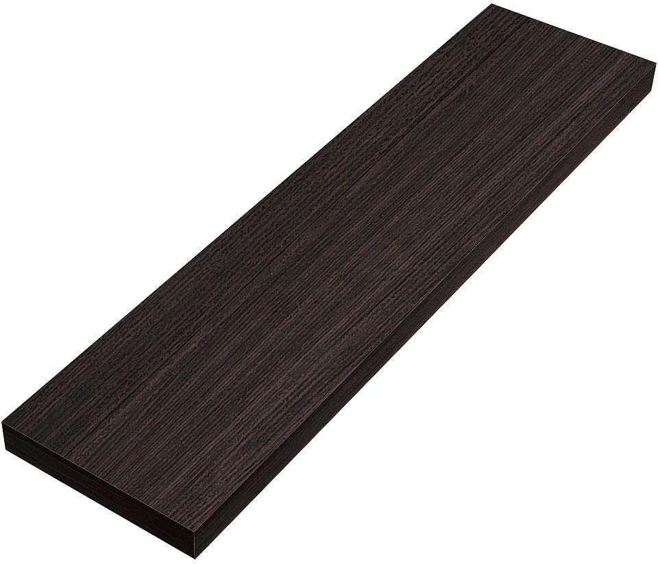 Wandtablet COFFEE 150X600X25MM tot 7KG eik Decor mokka
