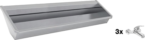 Muurwasgoot sanilav intersan 180CM Rvs 3 1GREEPMENGKRANEN