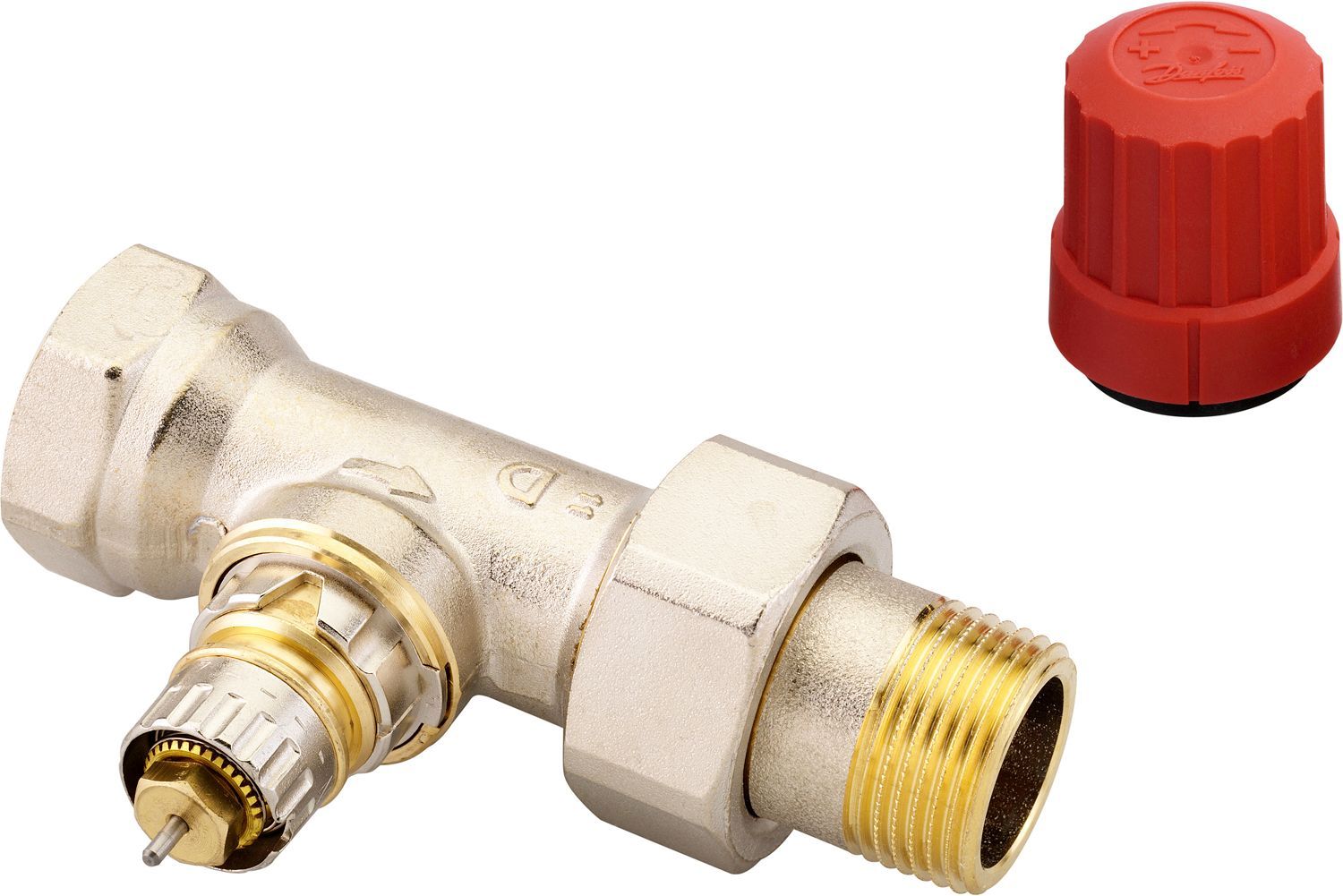 THERMOST.RAD.KRAAN DANFOSS RECHT 3/4"MF