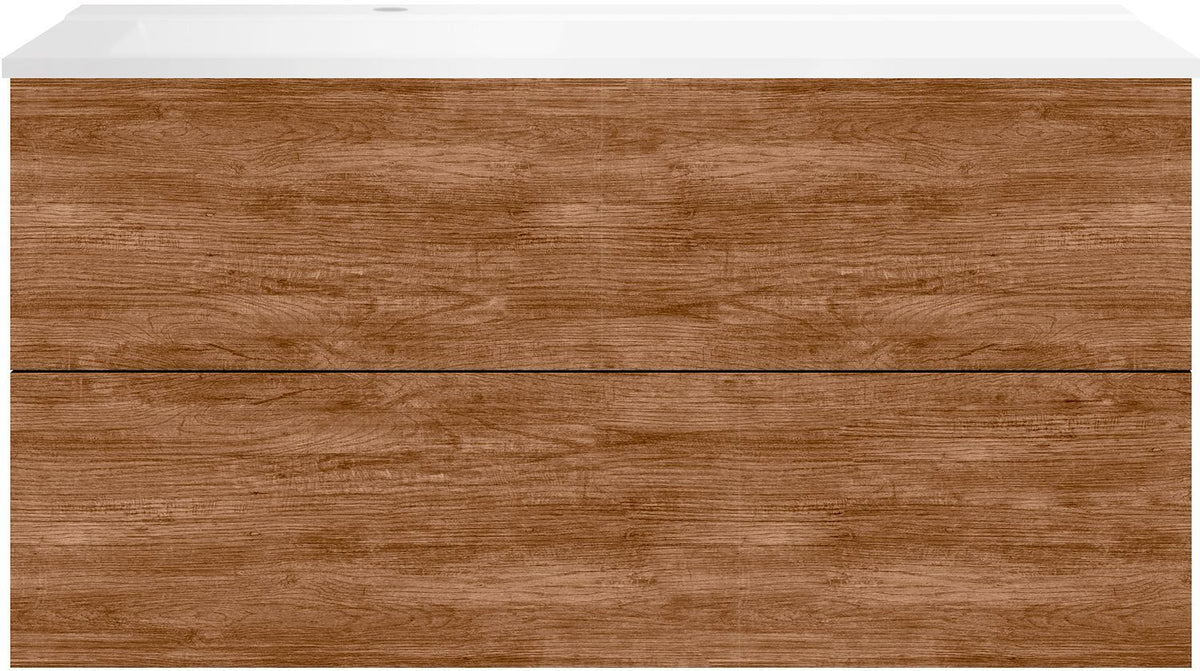 ONDERBOUW COFFEE 2 LADES 120 TEAKHOUT DECOR KANEEL+WASTAFEL LINKS WIT