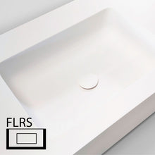 TABLET TAILOR TOP 1 LAVABO LINKS FLRS 100CM SOLID XONYX WIT