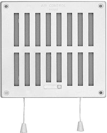 Luchtrooster PVC wit B16-H16CM