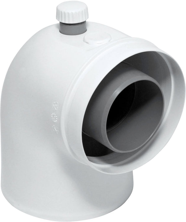 ADAPTER + MEETNIPPEL BOCHT DAALDEROP PP 60/100MM