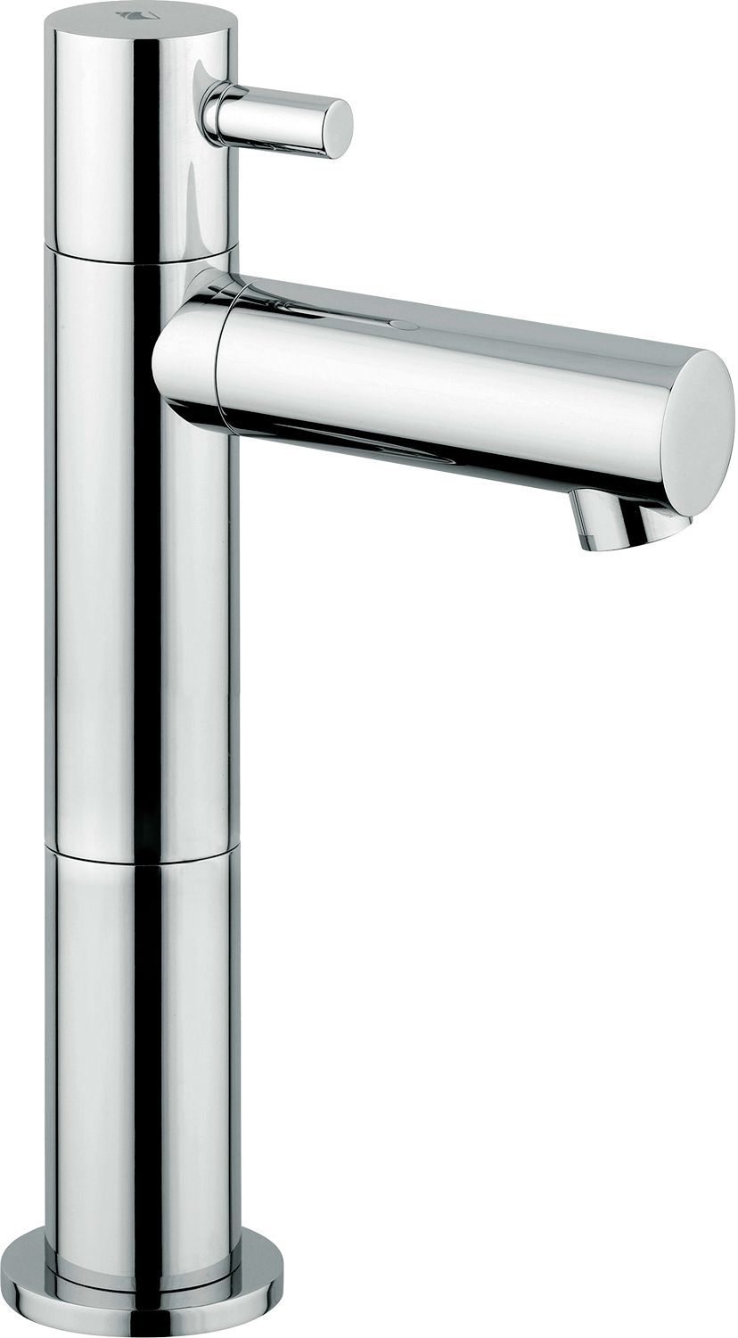 Koudwater kraan nordica hoog chroom