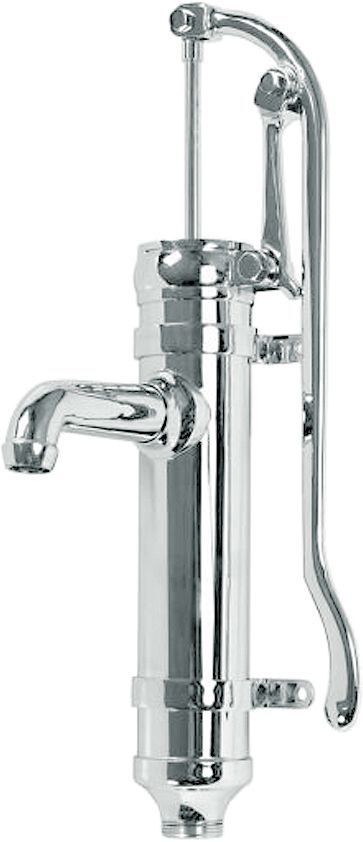 AMERIKAANSE POMP 70MM CHROOM exclusief 25 euro transportkosten, waterbehandeling — SKU DESCO-18203