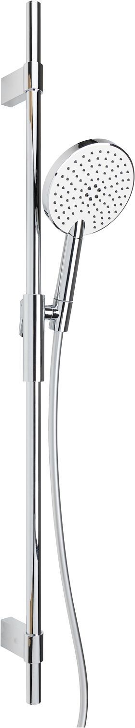Doucheset fito RAIN 14/100 3JET wit-chroom 9L/M