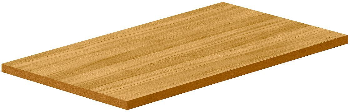 Tablet voor opbouw lavabo Molto 90X50CM eik gold