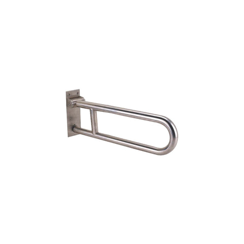 Creavit Opklapbare steunbeugel voor toegankelijke toiletten/badkamers Wandgreep Handgreep gebogen Roestvrij staal 700mm - Chroom, wandbeugels — SKU MB-16796-20323, EAN 8698531180012
