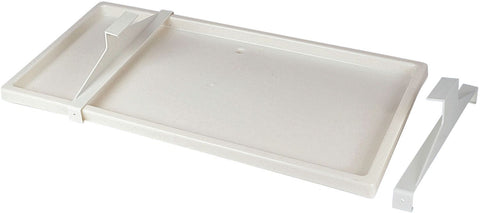 Condensopvangbak muurbeugel 94-42CM wit